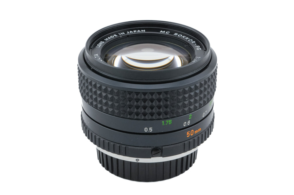 Minolta 50mm f1.4 MC Rokkor-PG