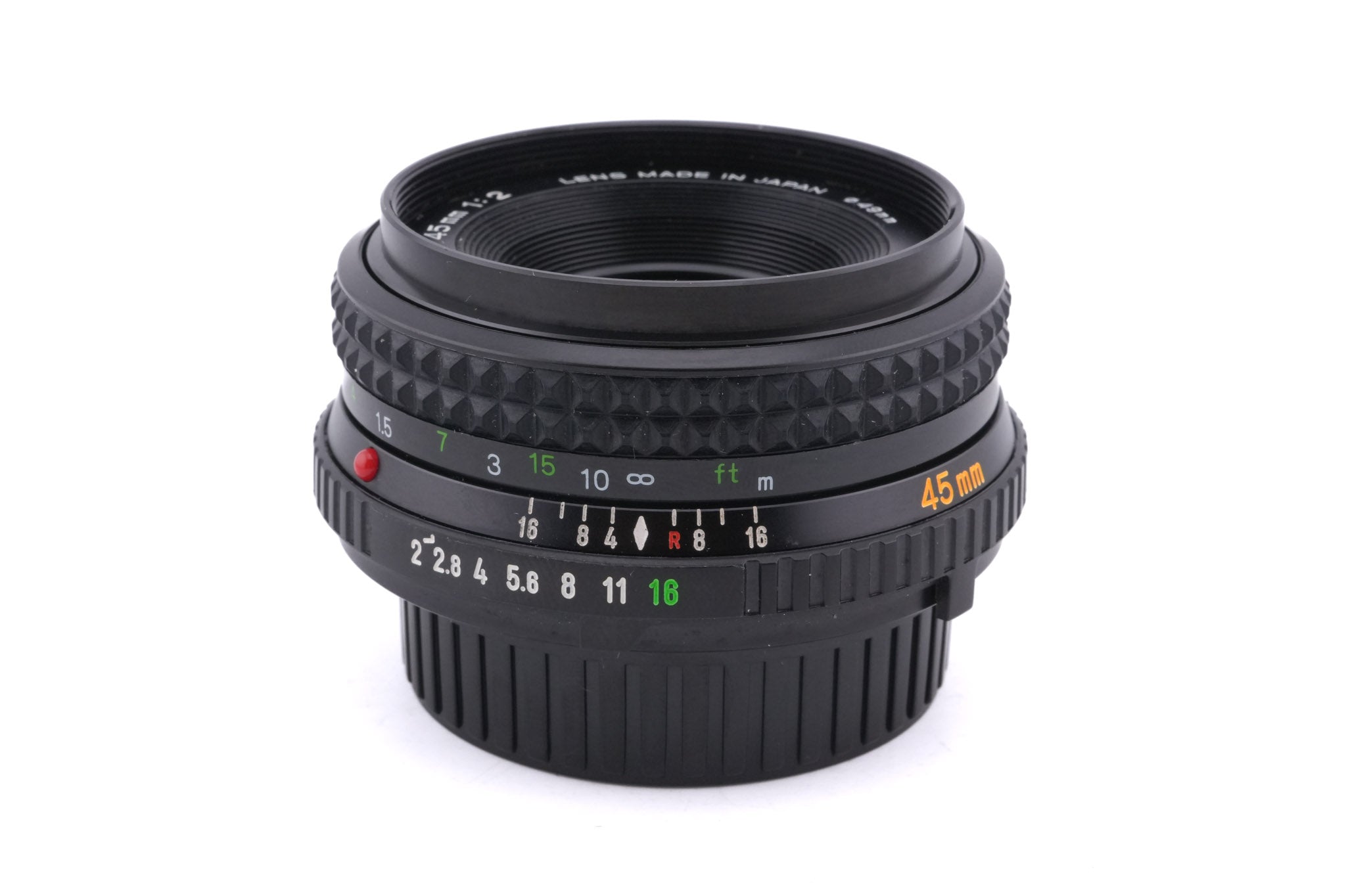 Minolta 45mm f2 MD Rokkor