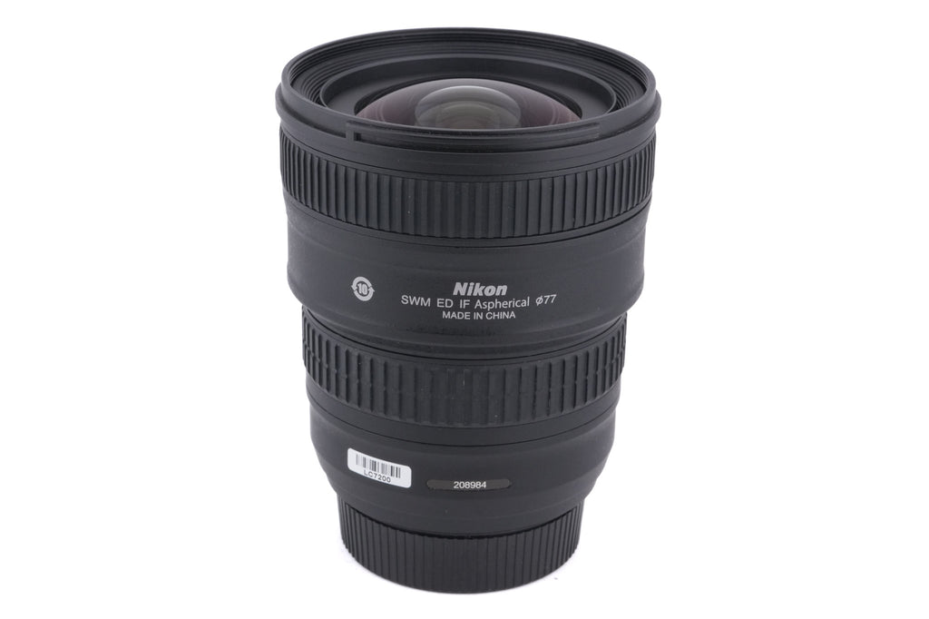 Nikon 18-35mm f3.5-4.5 AF-S Nikkor G ED