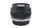Olympus 50mm f1.4 Zuiko MC Auto-S