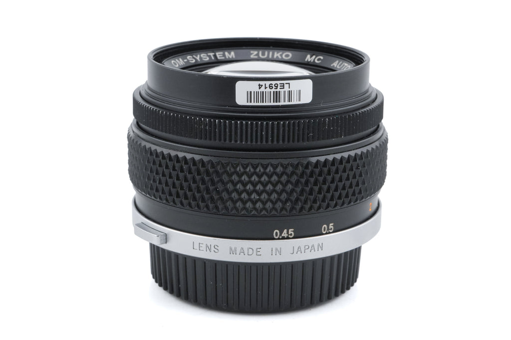 Olympus 50mm f1.4 Zuiko MC Auto-S