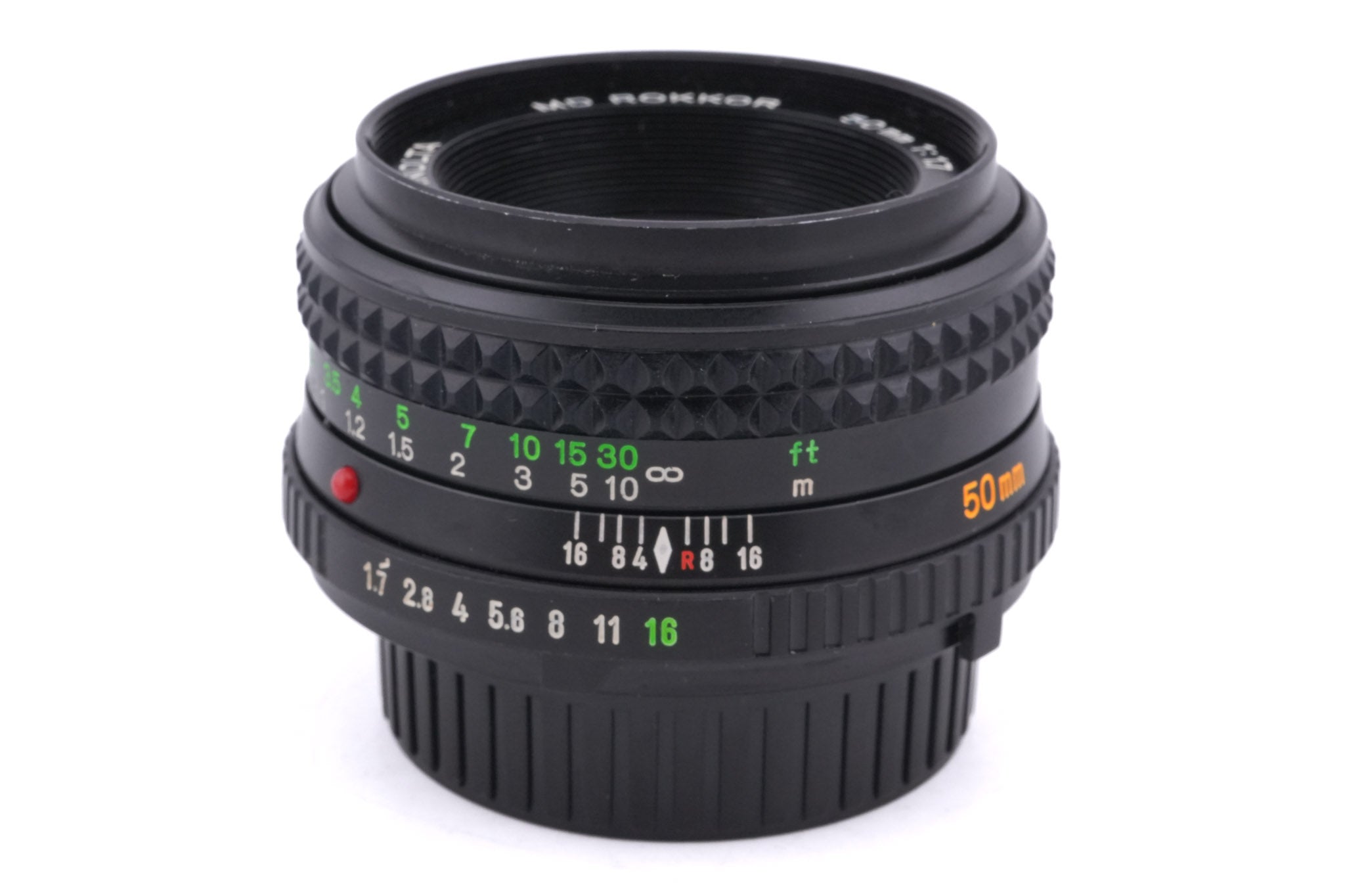 Minolta 50mm f1.7 MD Rokkor