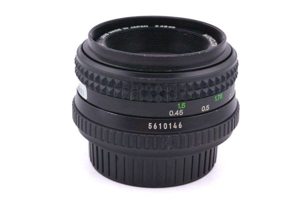 Minolta 50mm f1.7 MD Rokkor