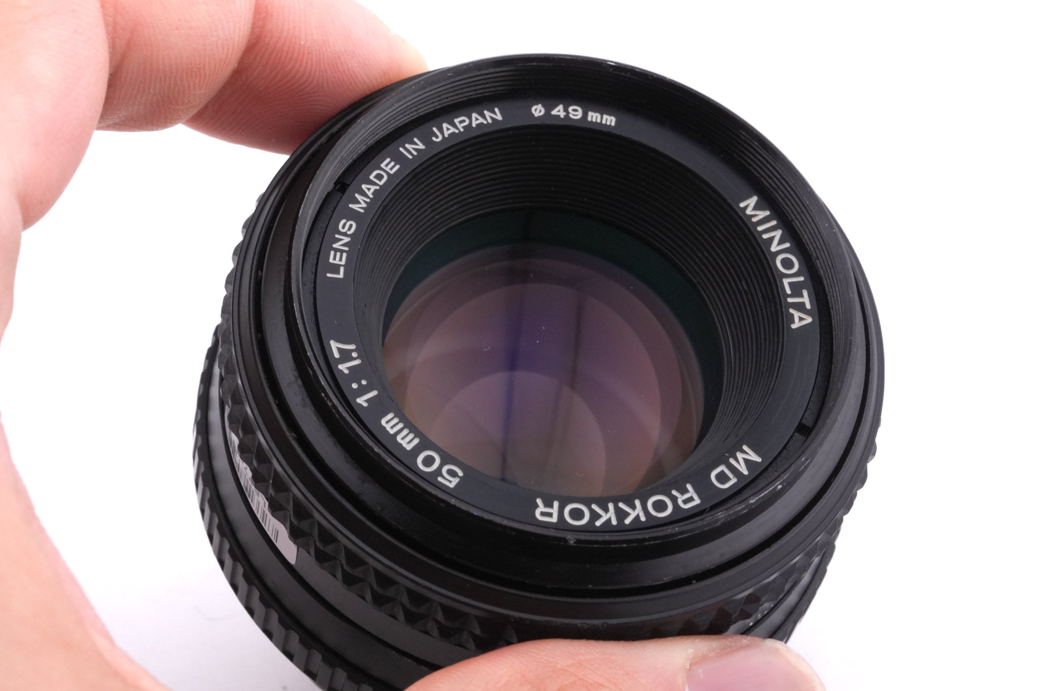 Minolta 50mm f1.7 MD Rokkor