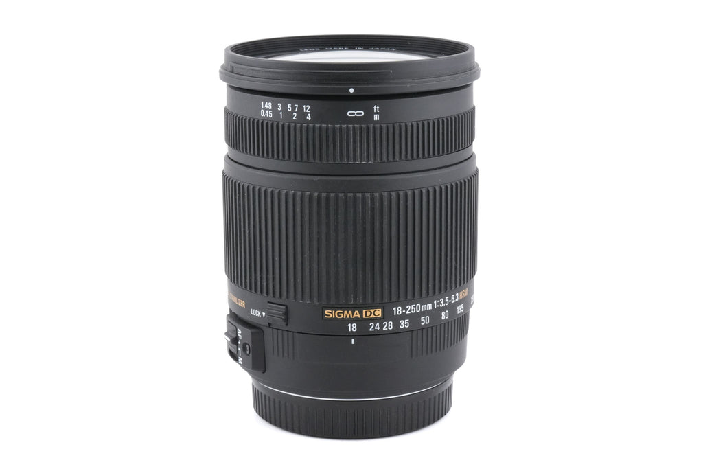 Sigma 18-250mm f3.5-6.3 DC OS HSM