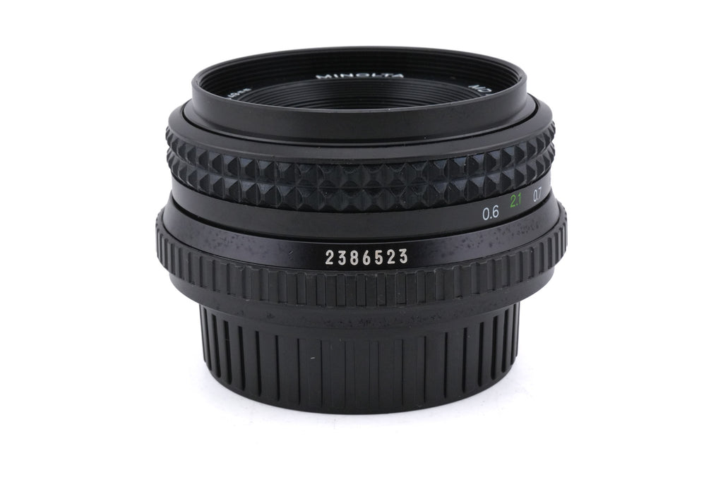 Minolta 45mm f2 MD Rokkor