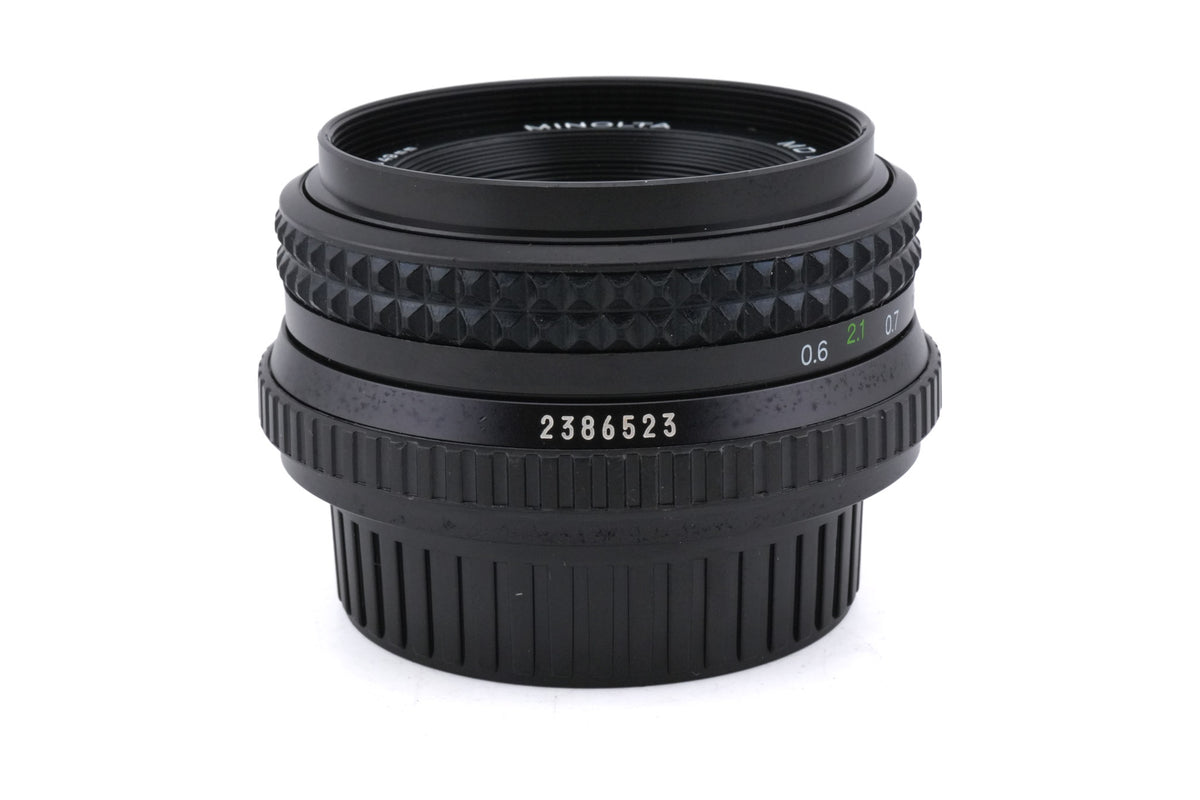 Minolta 45mm f2 MD Rokkor
