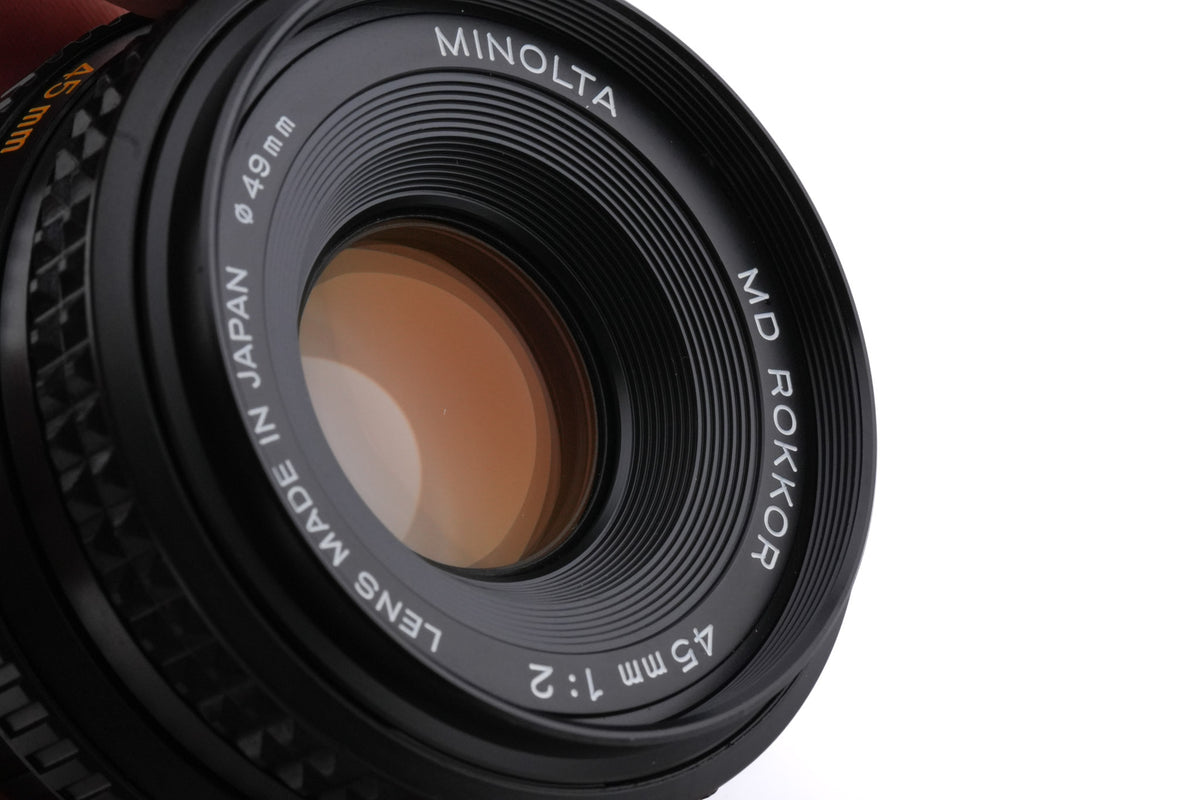 Minolta 45mm f2 MD Rokkor