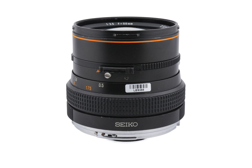 Zenza Bronica 50mm f3.5 Zenzanon-S