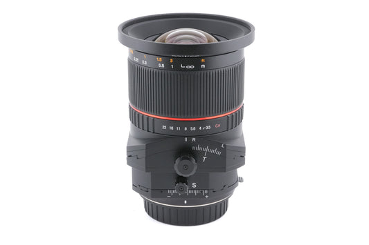 Samyang 24mm f3.5 T-S ED AS UMC - Lens