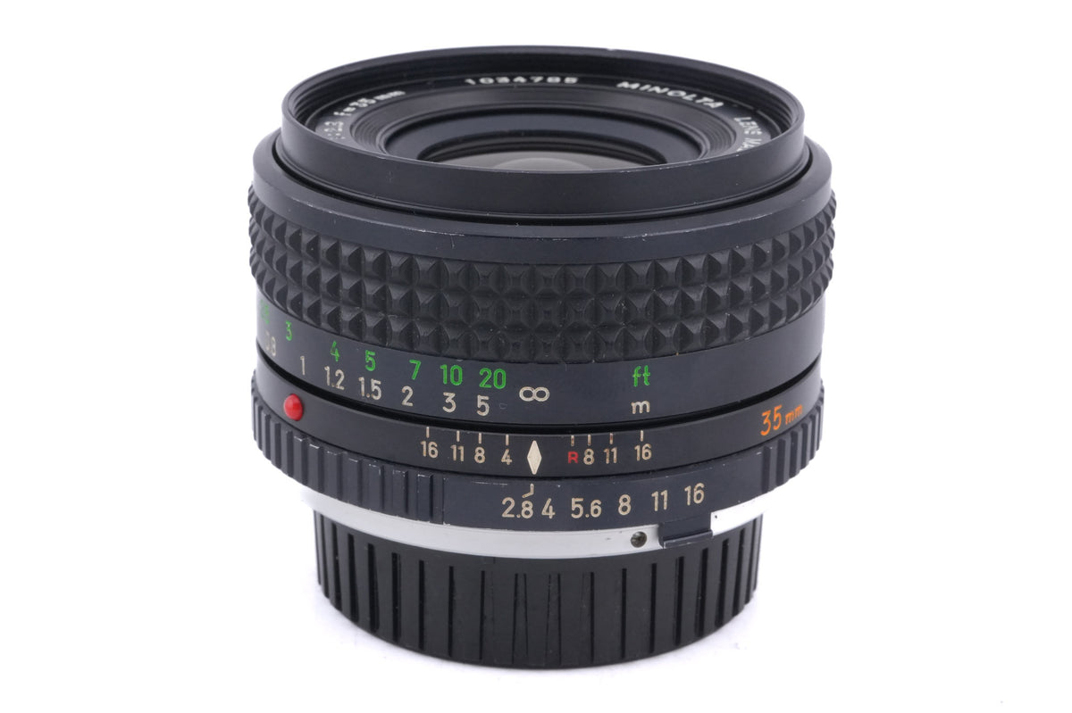 Minolta 35mm f2.8 MC W.Rokkor - Lens