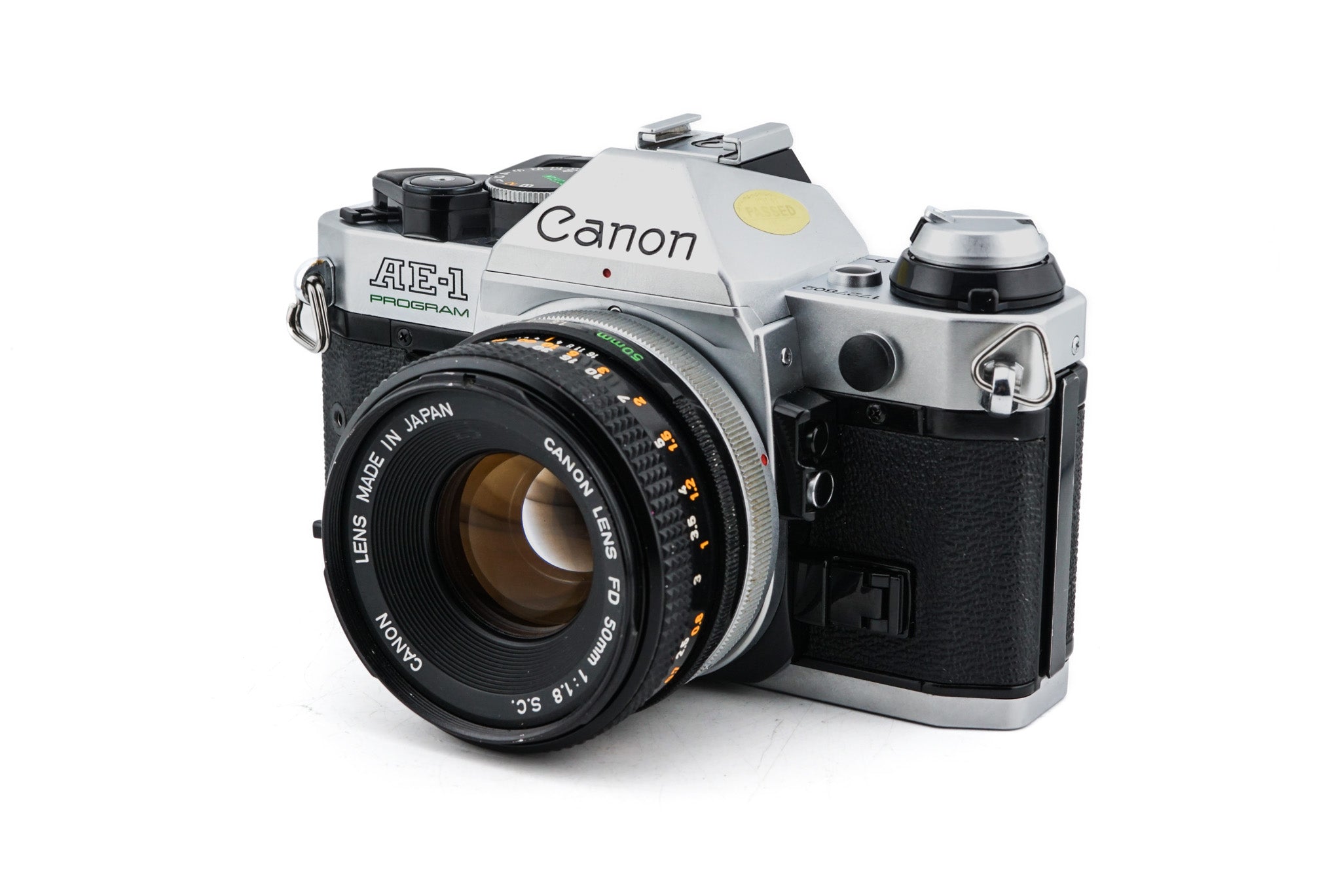 Canon AE-1 Program + 50mm f1.8 S.C. – Kamerastore