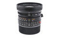 Leica 24mm f2.8 Elmarit-M ASPH. (Black, 11878) + Lens Hood (21mm f2.8 / 24mm f2.8 / 28-35-50mm f4) (12592)