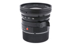 Leica 24mm f2.8 Elmarit-M ASPH. (Black, 11878) + Lens Hood (21mm f2.8 / 24mm f2.8 / 28-35-50mm f4) (12592)