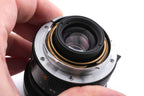 Leica 24mm f2.8 Elmarit-M ASPH. (Black, 11878) + Lens Hood (21mm f2.8 / 24mm f2.8 / 28-35-50mm f4) (12592)