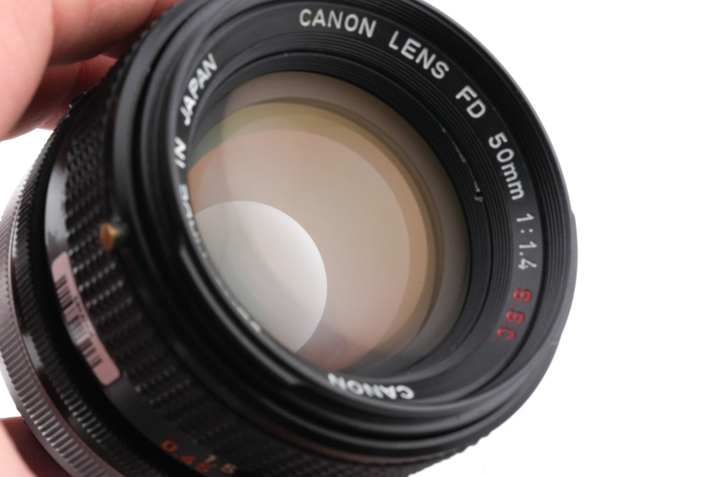 Canon 50mm f1.4 S.S.C.