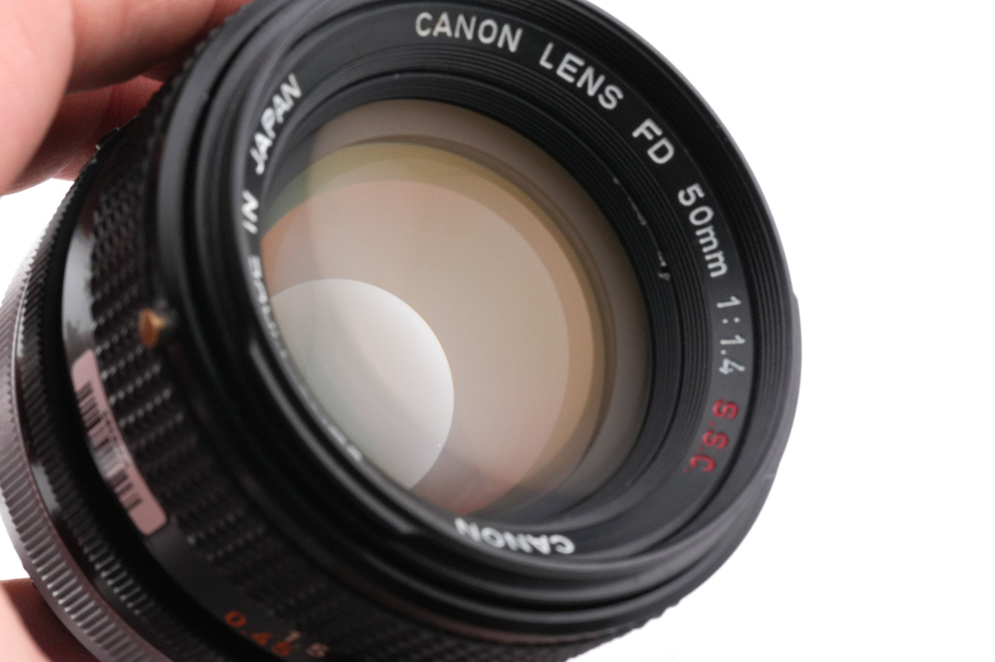Canon 50mm f1.4 S.S.C.
