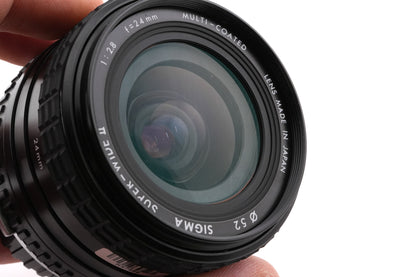Sigma 24mm f2.8 Super-Wide II