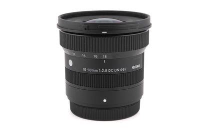 Sigma 10-18mm F2.8 DC DN