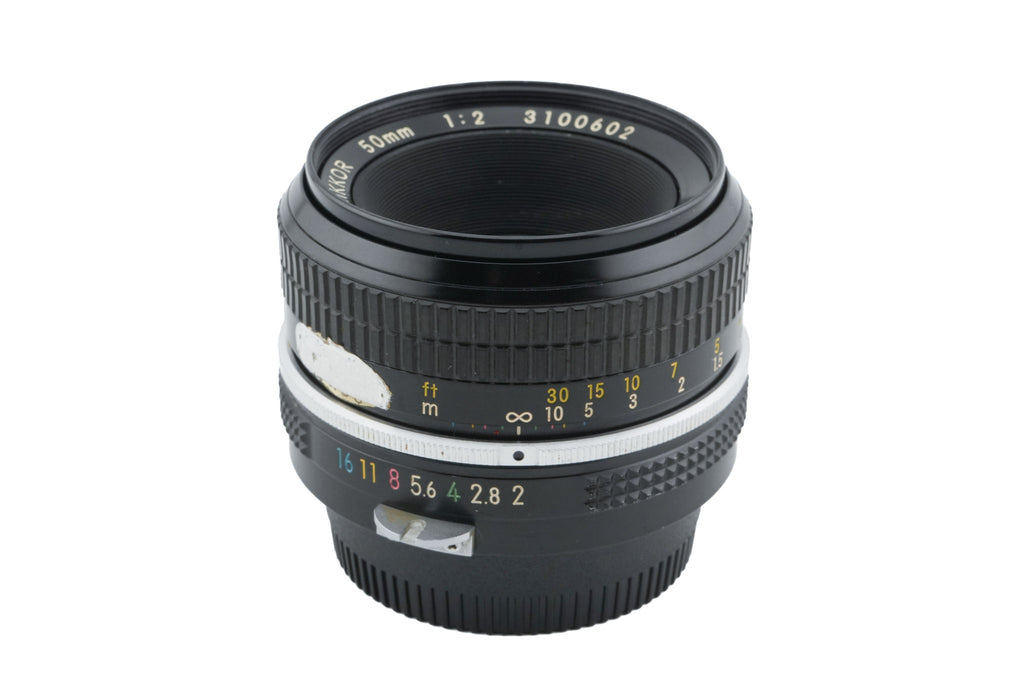 Nikon 50mm f2 Nikkor Pre-AI