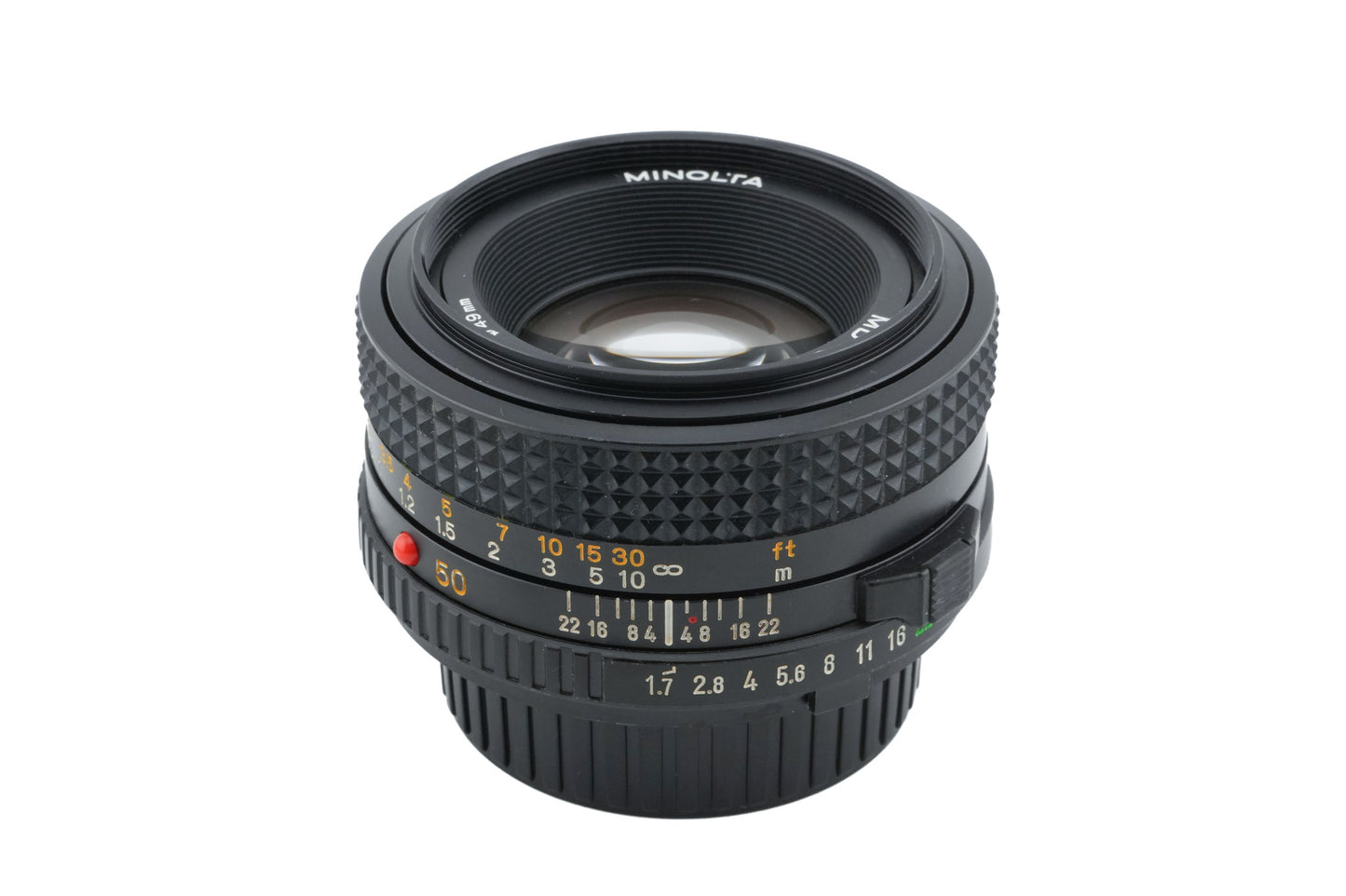 Minolta 50mm f1.7 MD