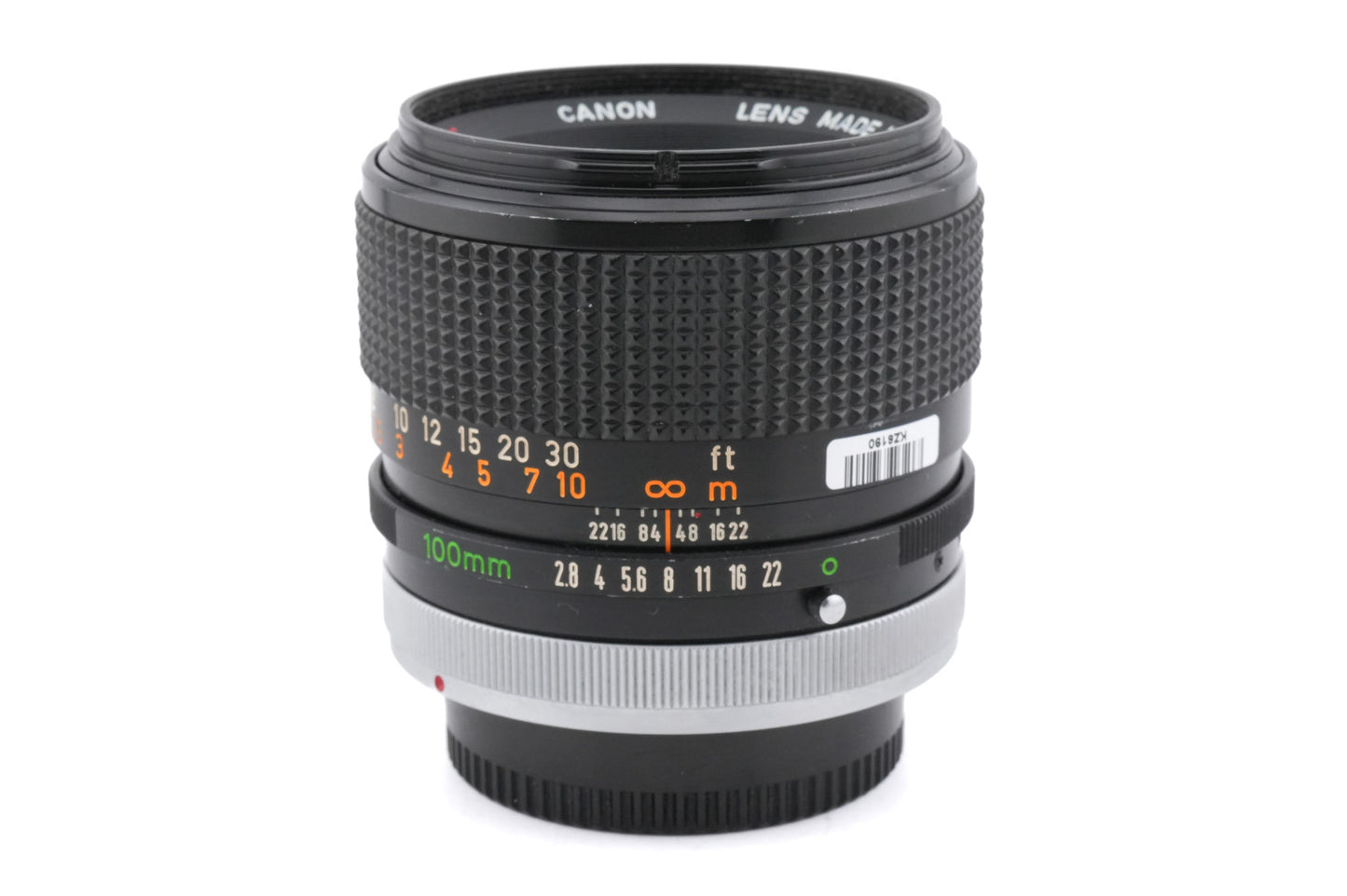 Canon 100mm f2.8 S.S.C.