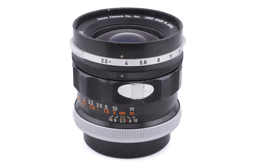 Canon 35mm f2.5 FL
