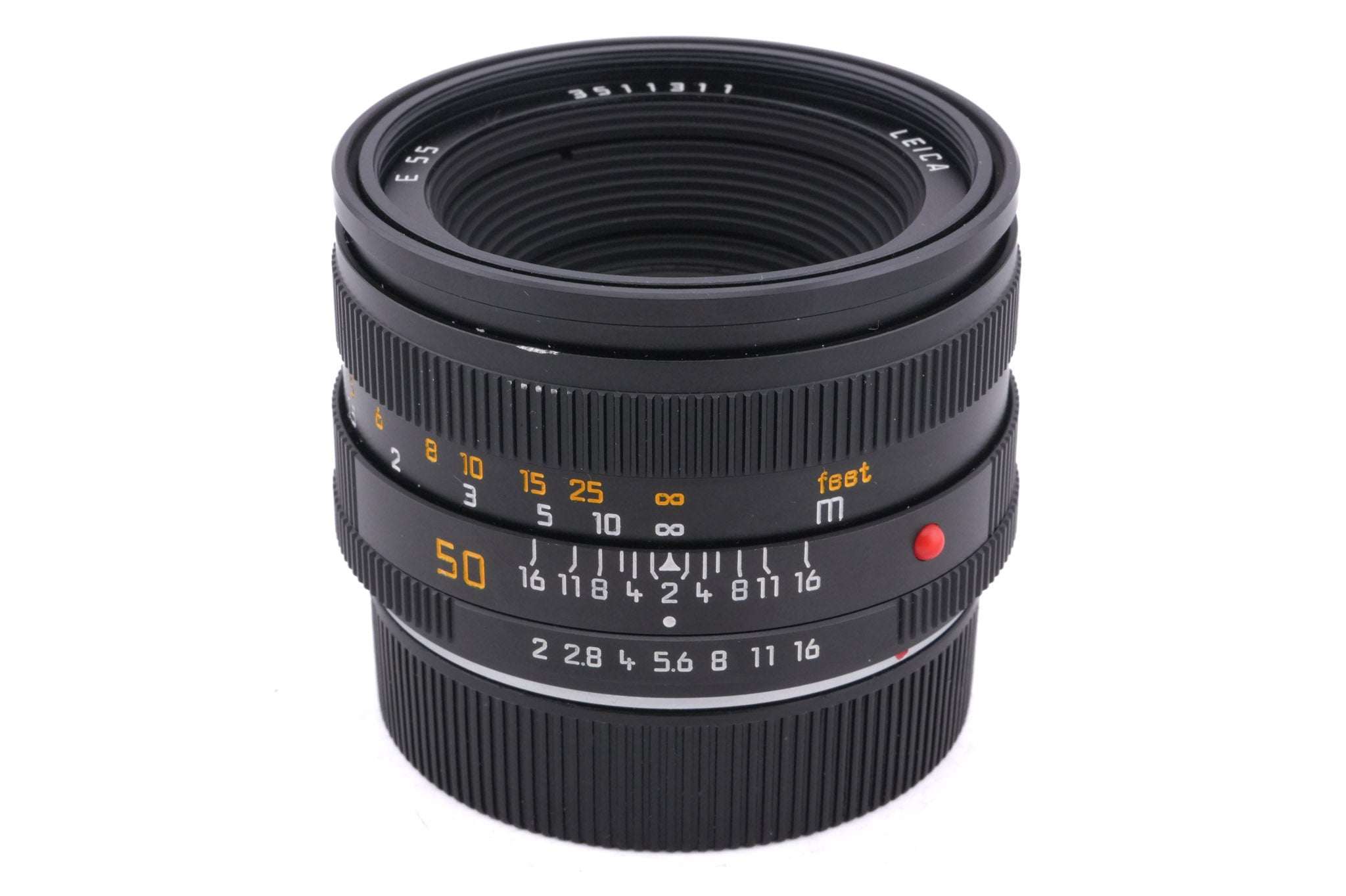 Leica 50mm f2 Summicron-R (Type II) (3rd Cam) (11216)