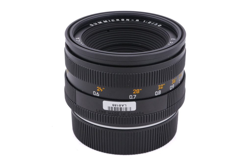 Leica 50mm f2 Summicron-R (Type II) (3rd Cam) (11216)