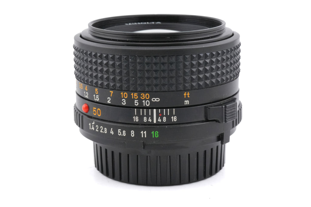 Minolta 50mm f1.4 MD