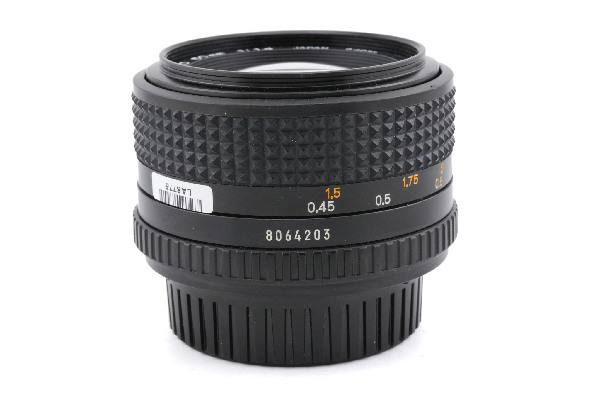 Minolta 50mm f1.4 MD