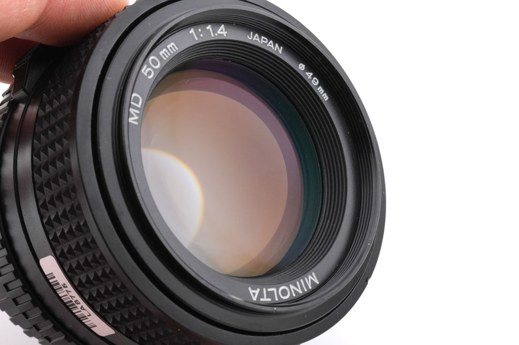 Minolta 50mm f1.4 MD