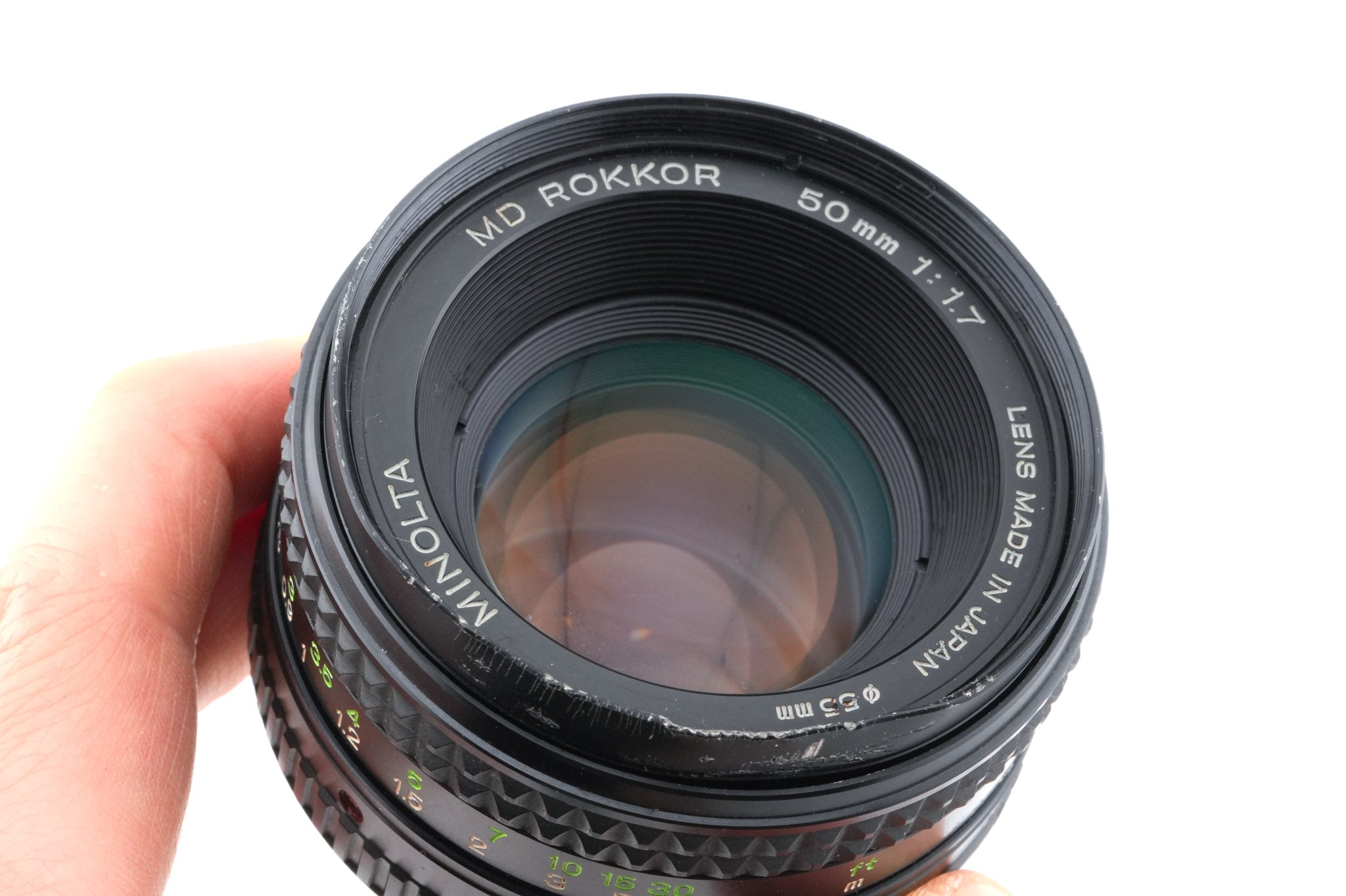 Minolta 50mm f1.7 MD Rokkor