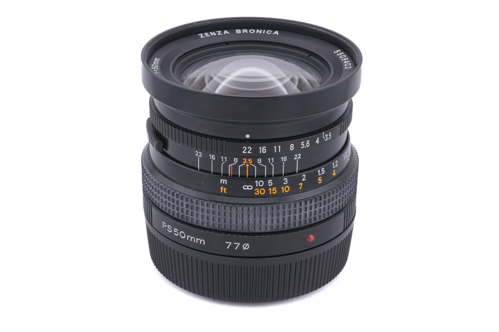 Zenza Bronica 50mm f3.5 Zenzanon-PS