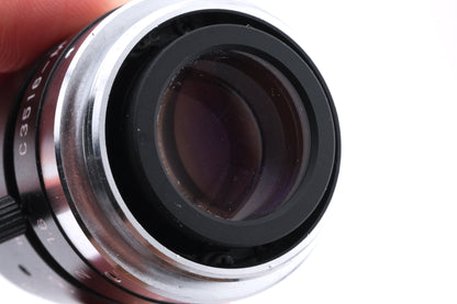 Pentax 35mm f1.6 TV Lens C3516-M