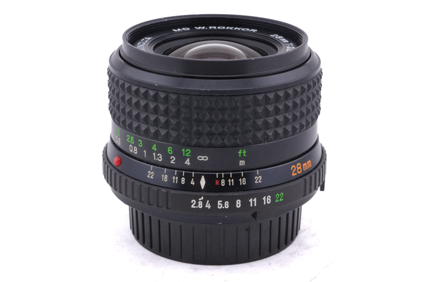 Minolta 28mm f2.8 MD W.Rokkor