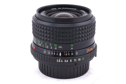 Minolta 28mm f2.8 MD W.Rokkor