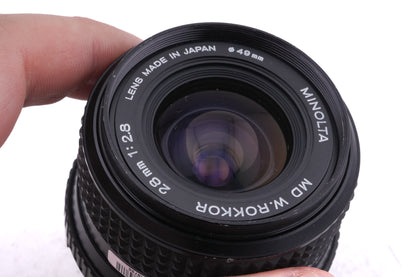 Minolta 28mm f2.8 MD W.Rokkor