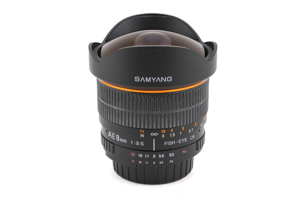Samyang 8mm f3.5 Fish-Eye CS AE