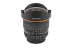 Samyang 8mm f3.5 Fish-Eye CS AE