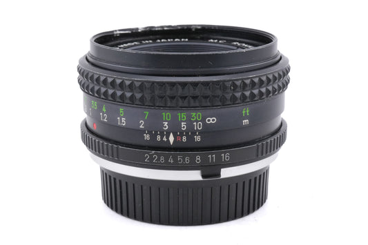 Minolta 50mm f2 MC Rokkor-PF