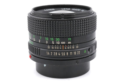 Canon 50mm f1.4 FDn
