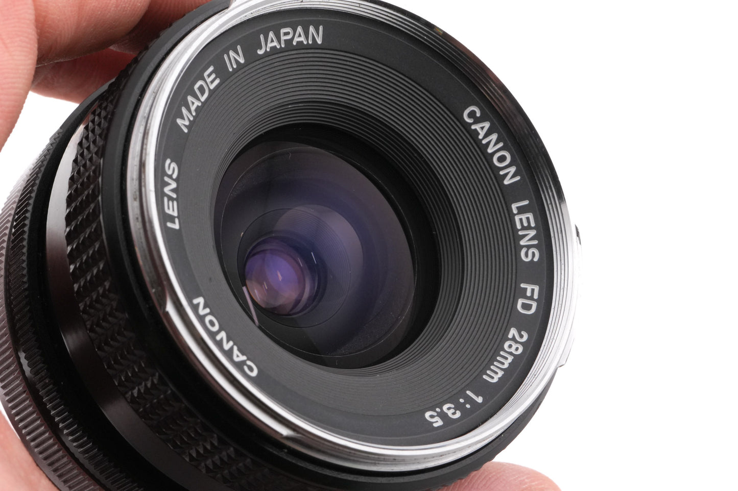 Canon 28mm f3.5 Chrome Nose