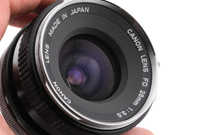Canon 28mm f3.5 Chrome Nose