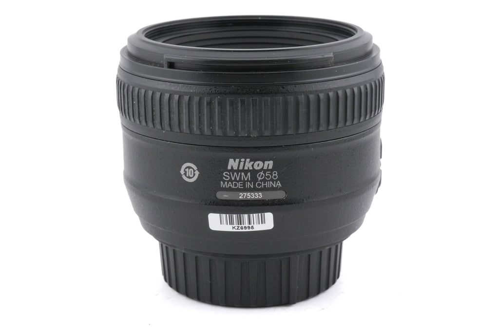 Nikon 50mm f1.4 AF-S Nikkor G
