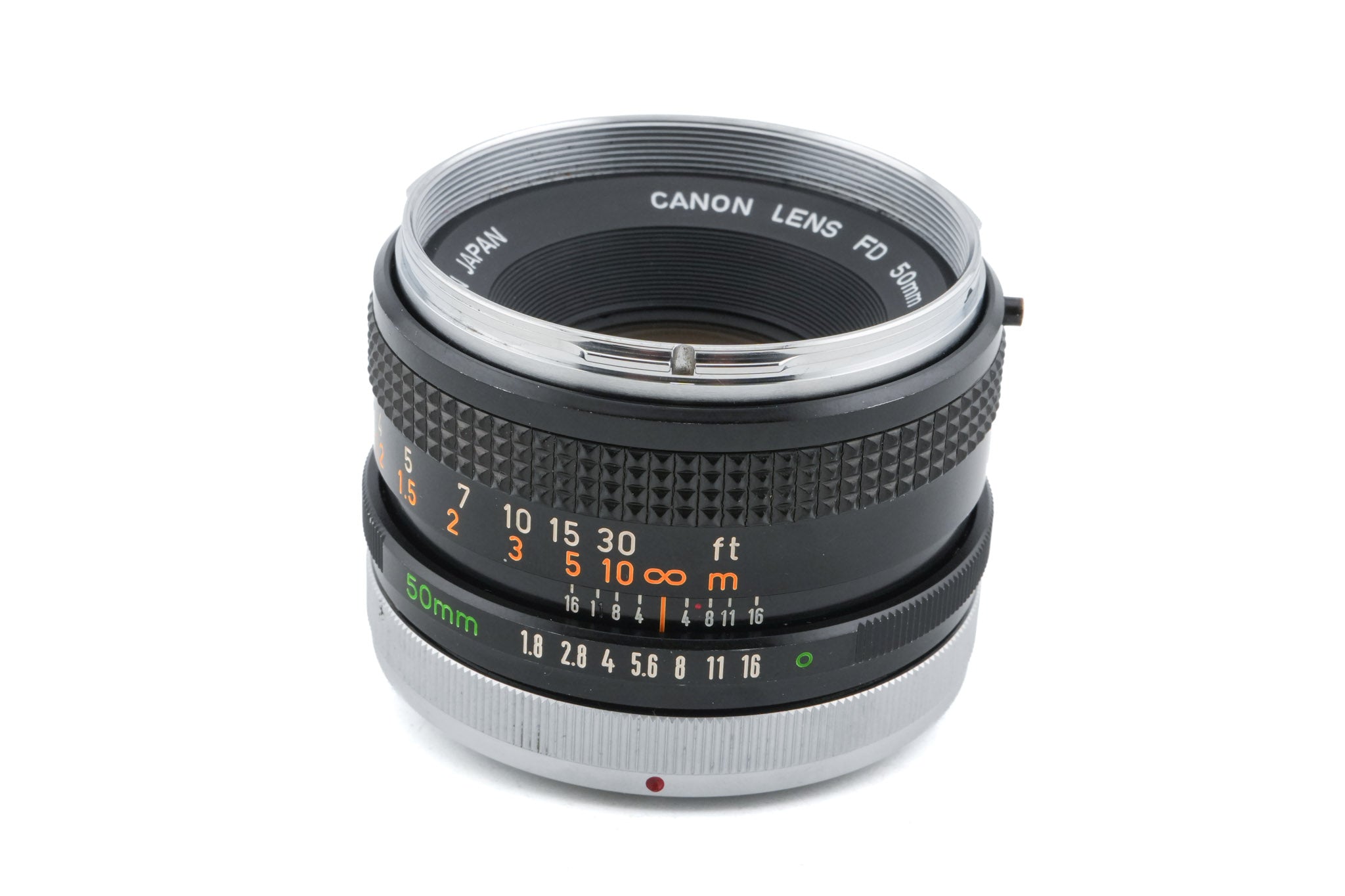 Canon 50mm f1.8 (Chrome Nose)