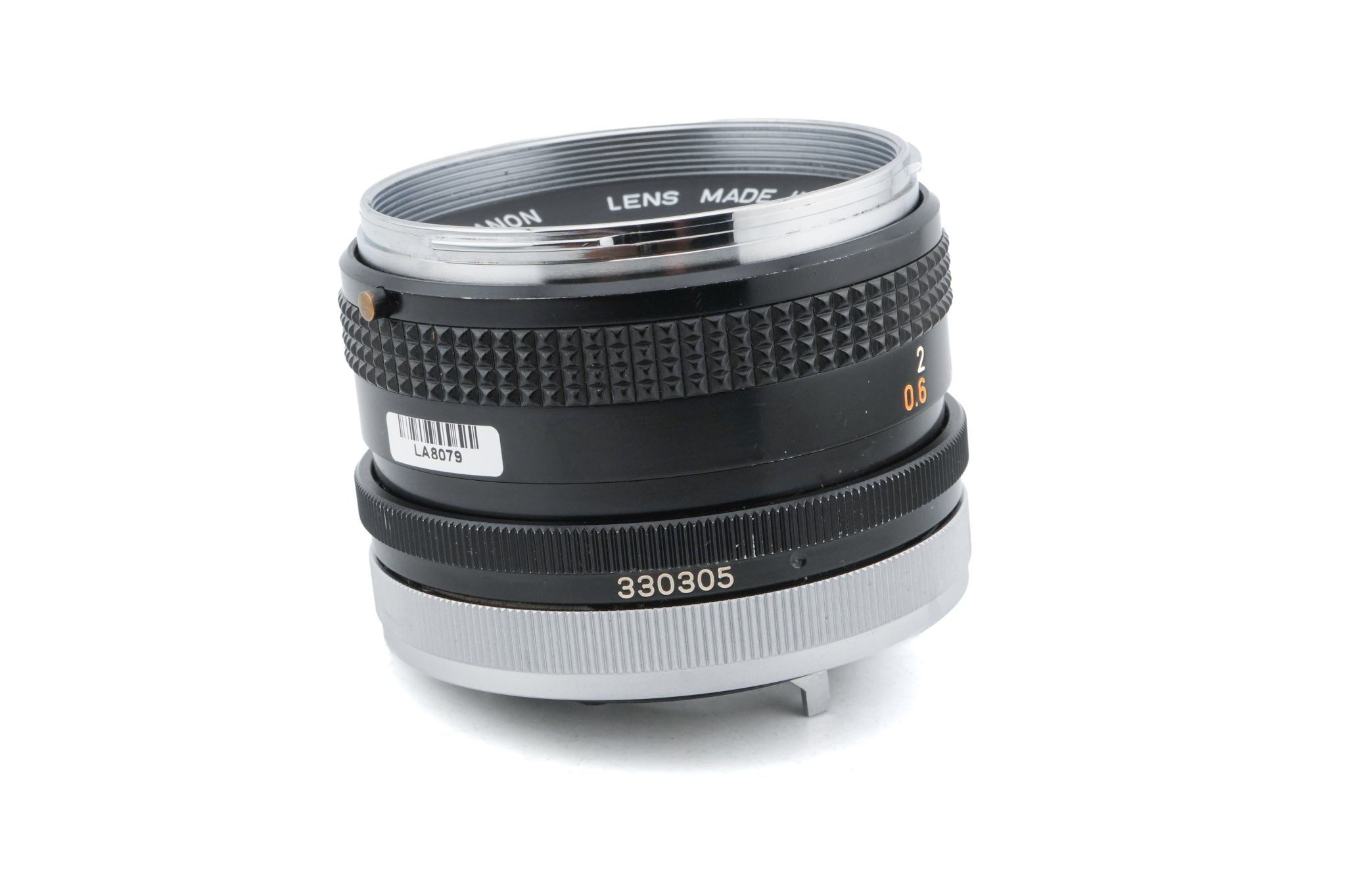 Canon 50mm f1.8 (Chrome Nose)