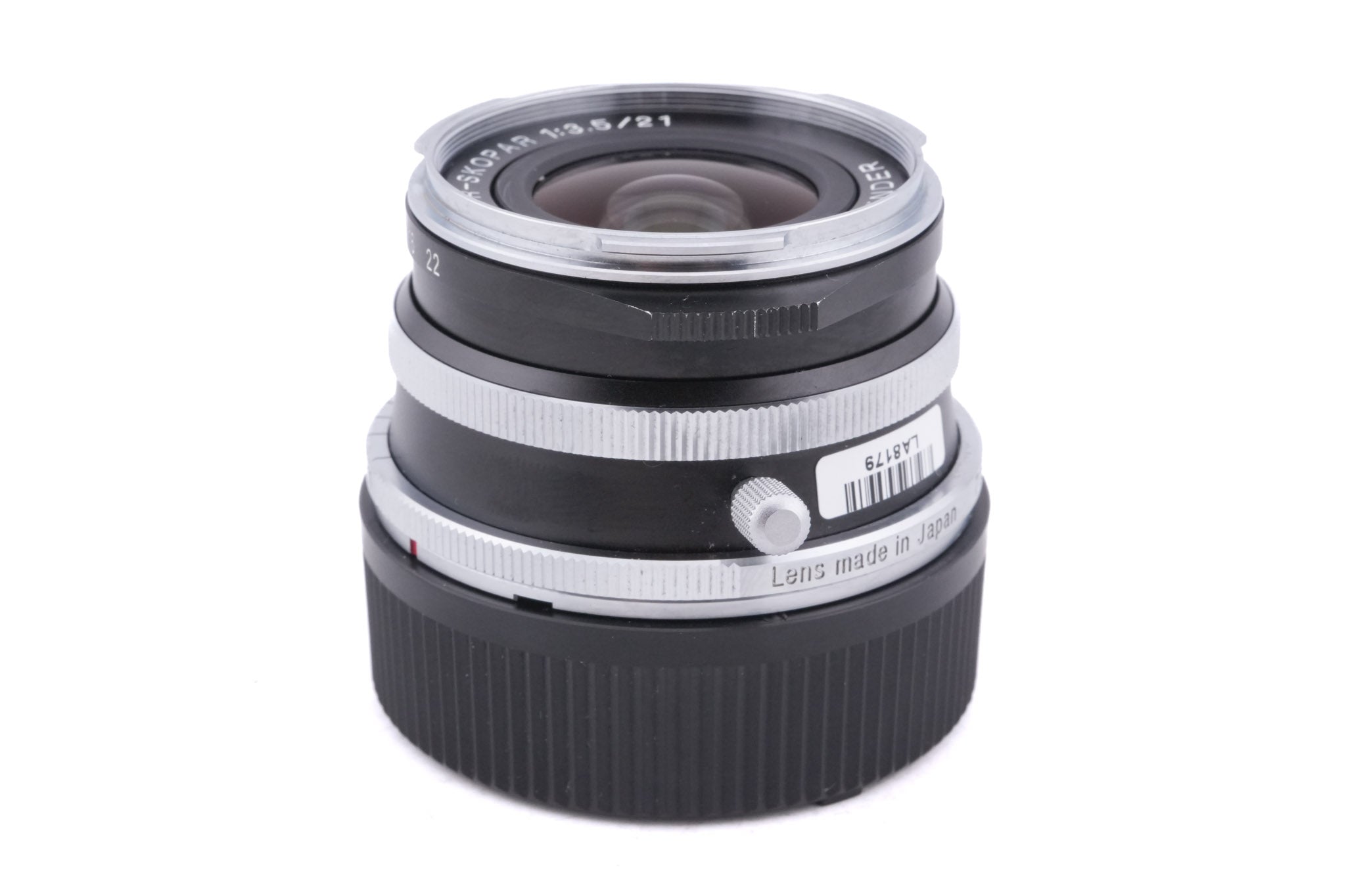 Voigtländer 21mm f3.5 Color-Skopar VM