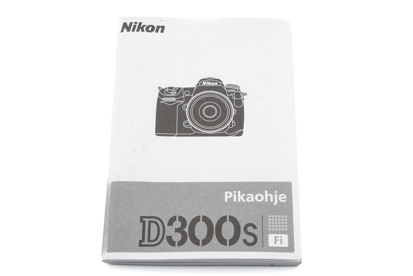 Nikon D300s Quick Instructions - Accessory