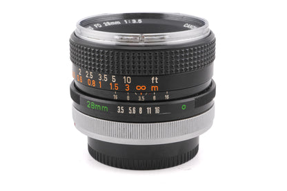 Canon 28mm f3.5 Chrome Nose - Lens